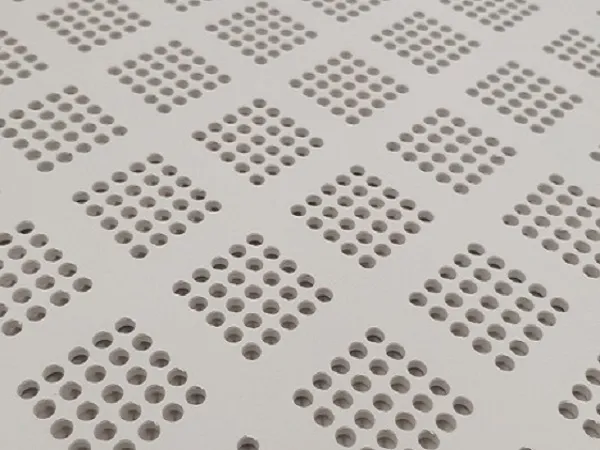 What are perforated panels used for?