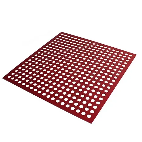 What is the difference between perforated and mesh?