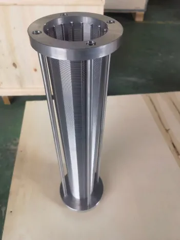 What are wedge wire filter cartridges mainly used for?