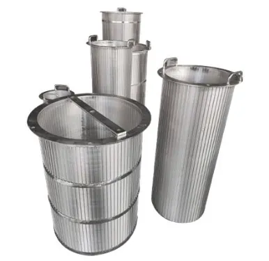 wedge wire screen filter elements