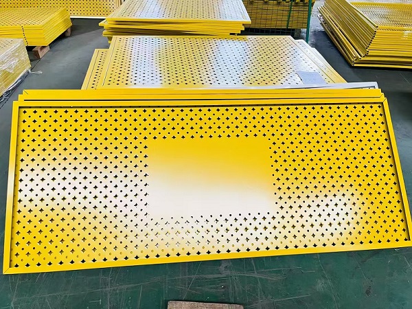 Perforated stainless steel sheet 4'x8